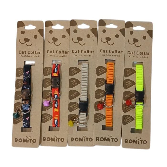 قلادہ گردنی گربه زنگوله دار رومیتو