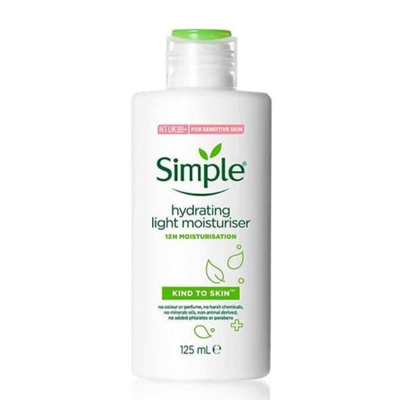 کرم مرطوب‌کننده و آبرسان سیمپل مدل Light