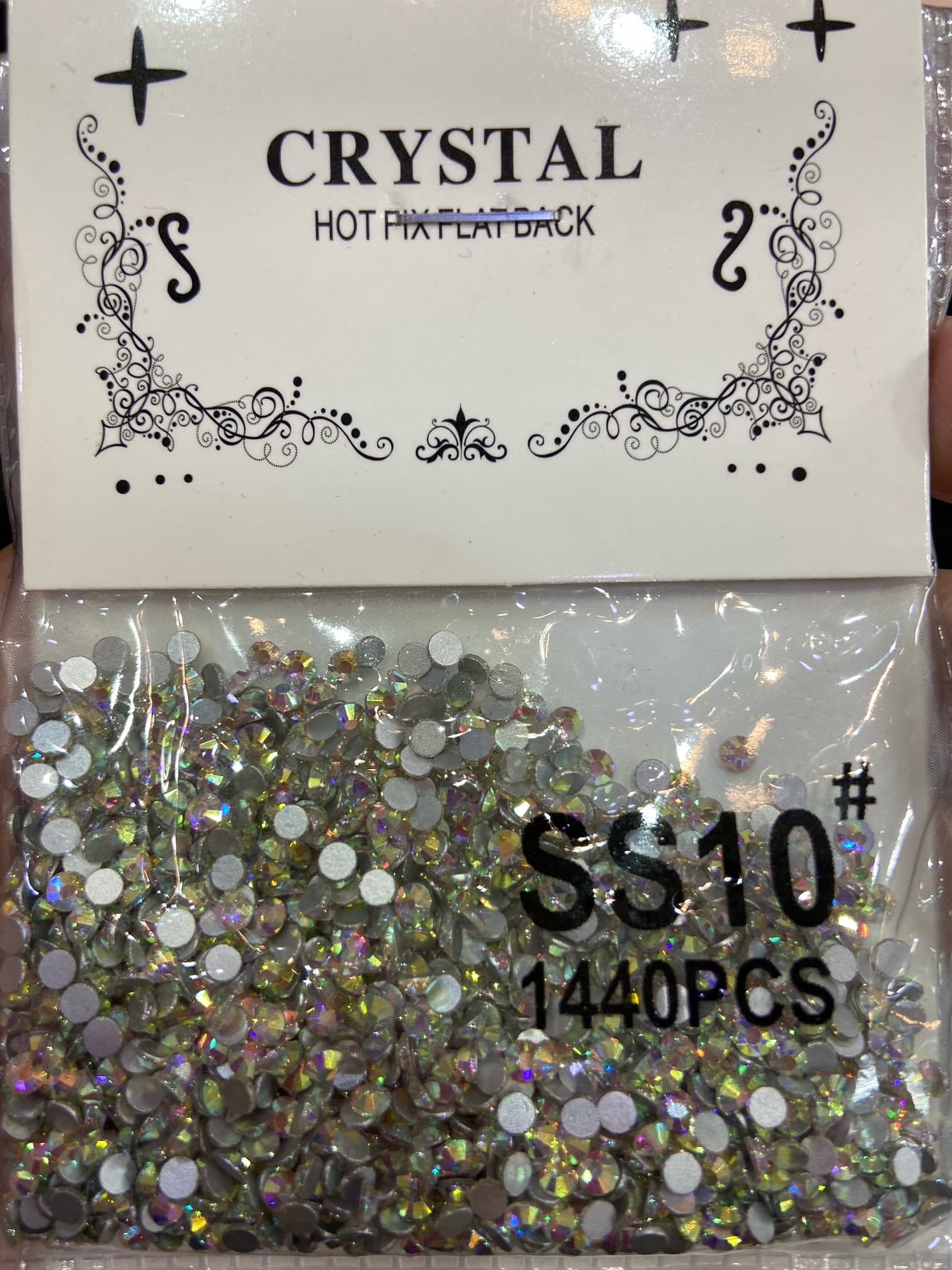 نگین های سواروسکی 1440 عددی طراحی ناخن