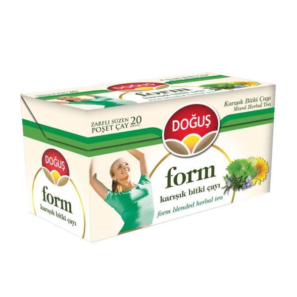 چای دمنوش لاغری دوغوش مدل گیاهان بسته 20 عددی