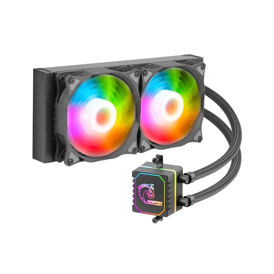 خنک کننده مایع پردازنده گرین مدل GLACIER 240 ECO ARGB