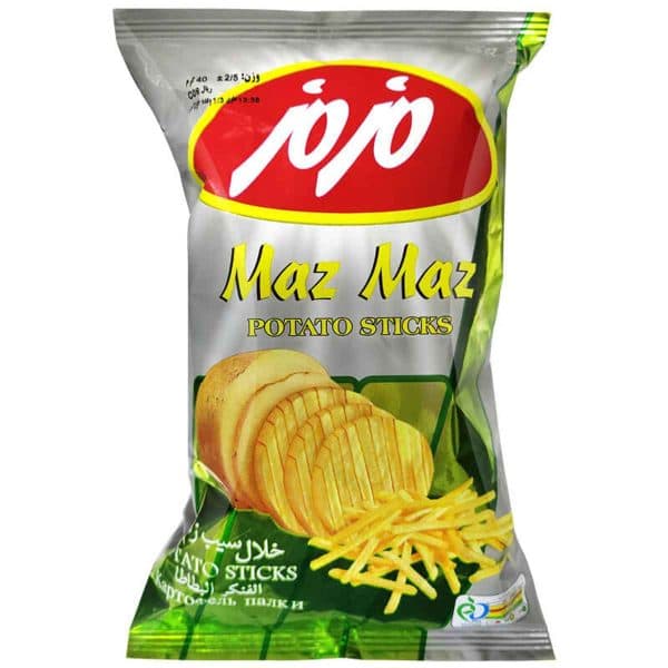 چیپس خلال سیب زمینی نمکی مزمز 43 گرم