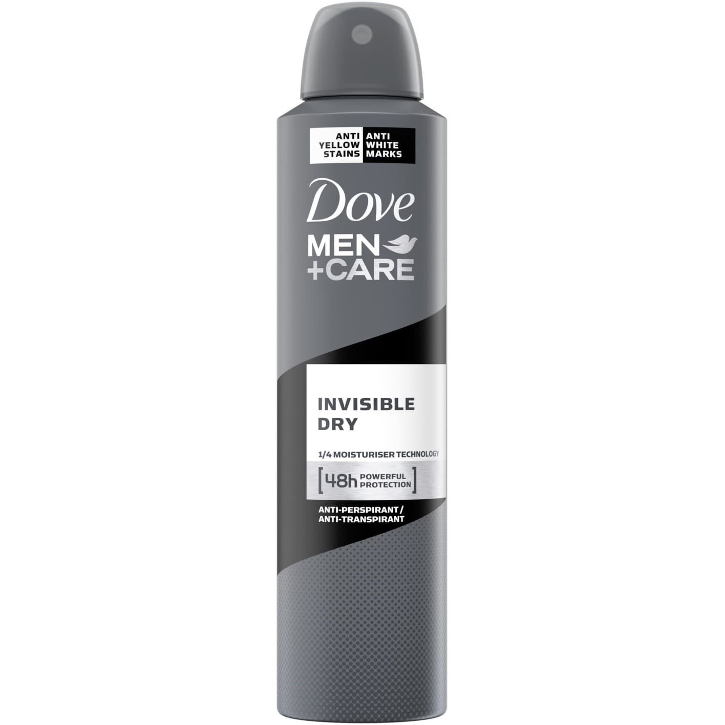 اسپری بدن داو Dove مدل Invisible Dry 250 ml