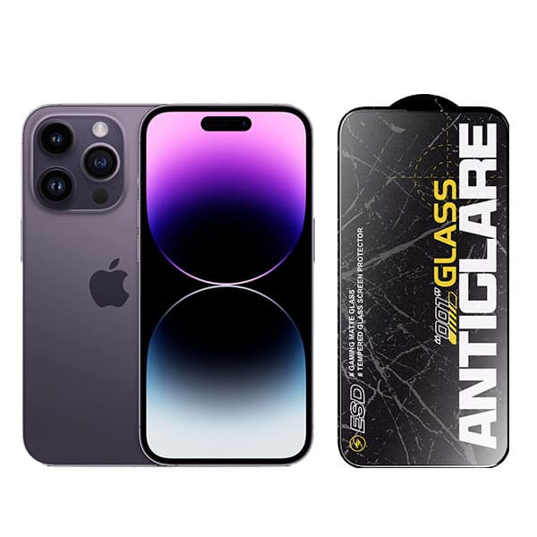 گلس مات آیفون 14 پرو (Anti Glare 001)