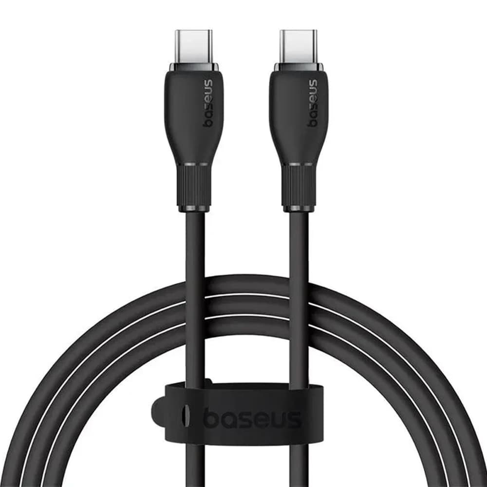 کابل دوسر تایپ‌سی 100 وات 5 آمپر 2 متری بیسوس P10355702221-B2