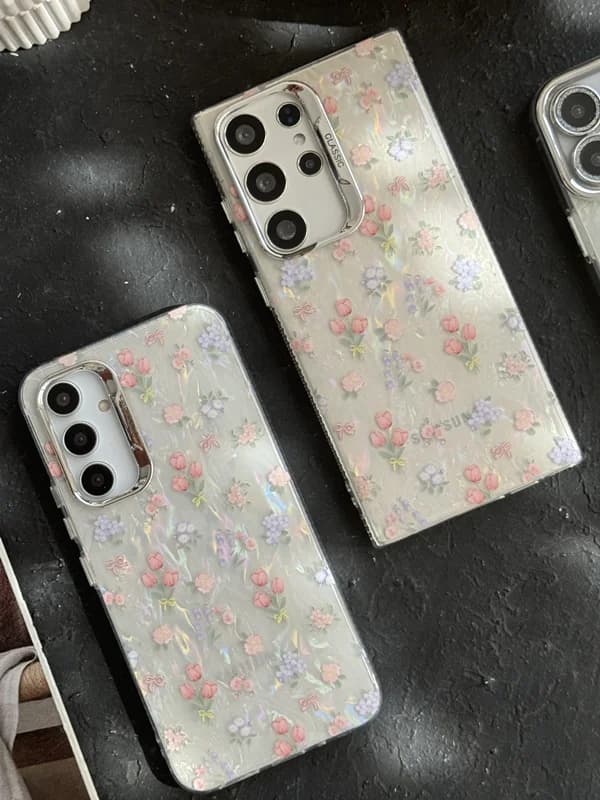 کاور موبایل سامسونگ گل انگلیش هوم