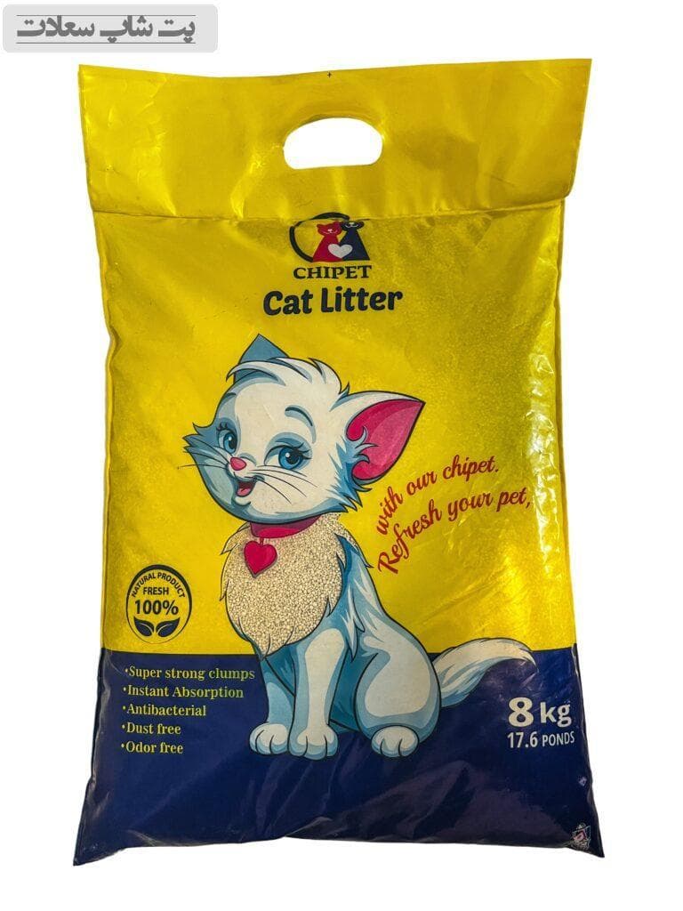 خاک گربه سوپر کلامپ چی پت Chipet وزن 10 کیلوگرم