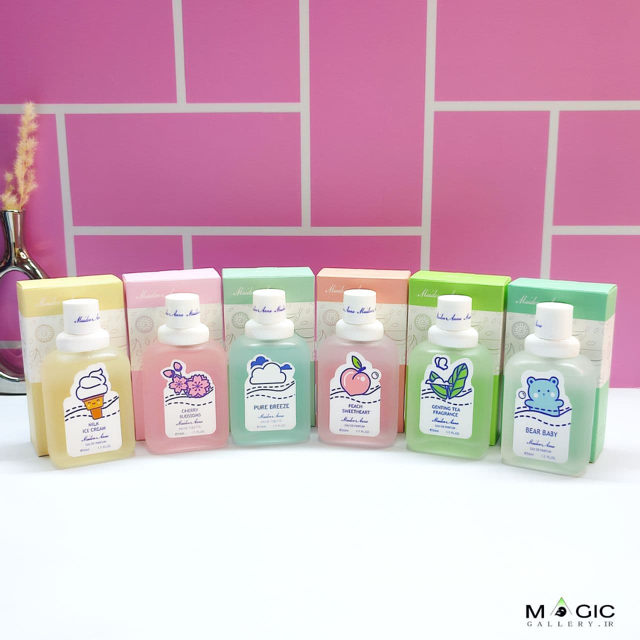 عطر بیکینی ۶ رایحه خوش‌بو و خاص حجم ۵۰ میلی لیتر