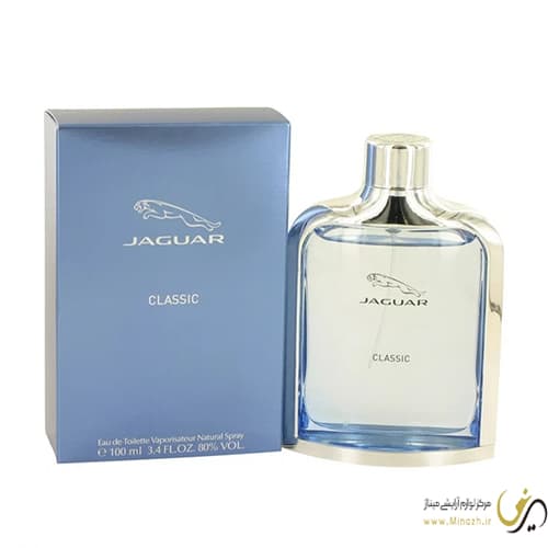 ادکلن خنک و ملایم مردانه جگوار آبی کلاسیک Jaguar Classic Blue