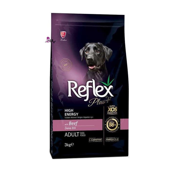 رفلکس پلاس انرژی برای سگ نژاد بزرگ و متوسط پرتحرک (3 کیلوگرم)