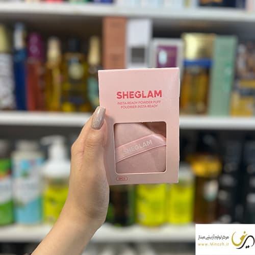 پد آرایشی سه تایی مثلت پودر شیگلم مدل اینستا ردی