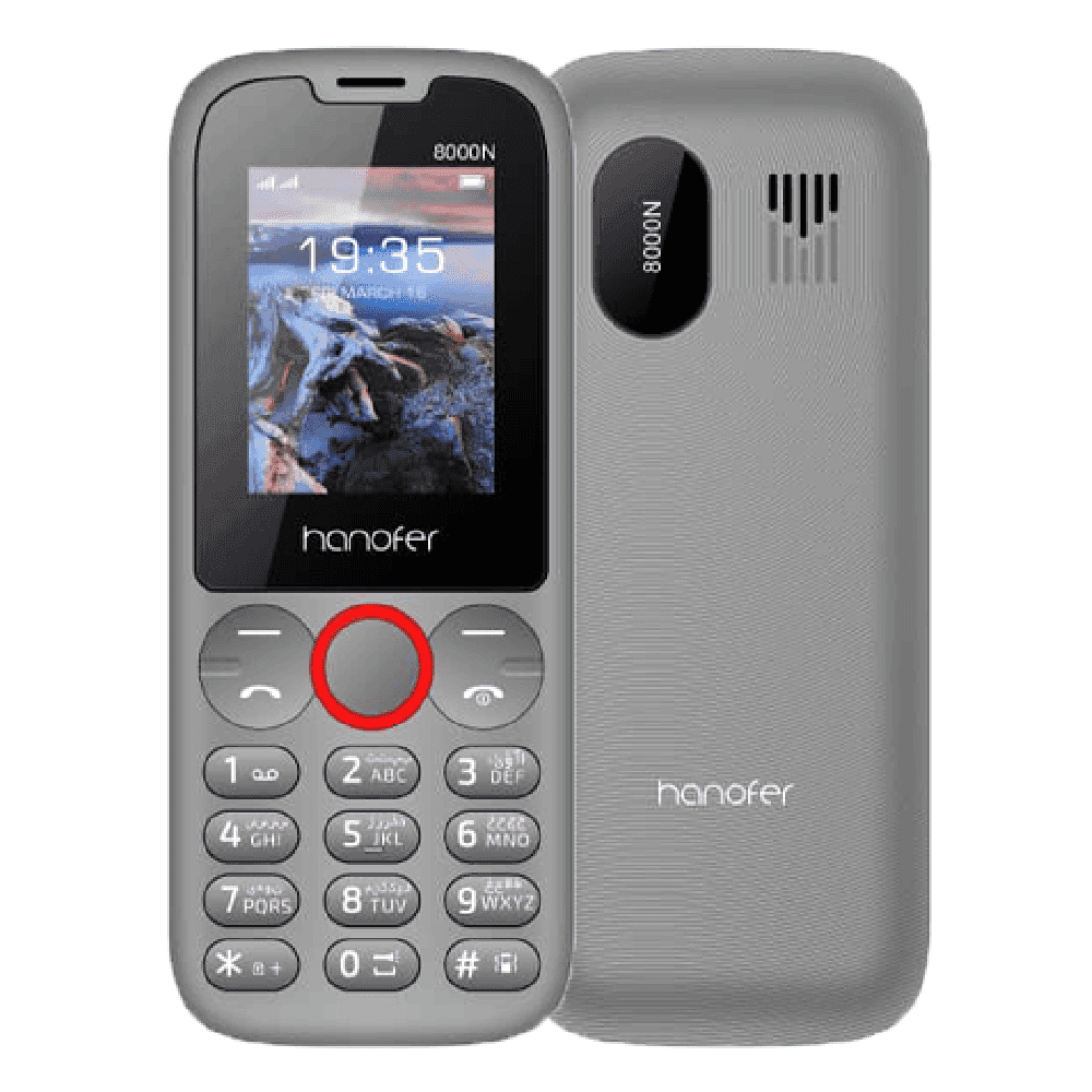 گوشی موبایل هانوفر مدل Hanofer 8000N دوسیم کارت