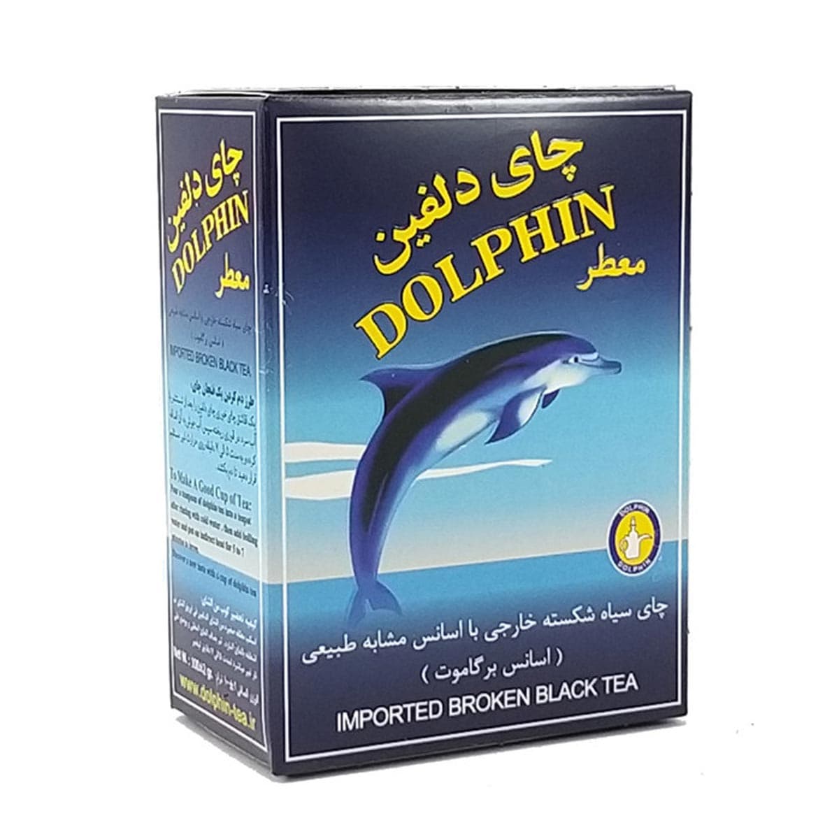 چای سیاه شکسته معطر دلفین 100 گرم