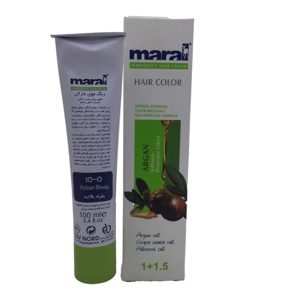 رنگ مو مارال_بلوند پلاتینه10-0