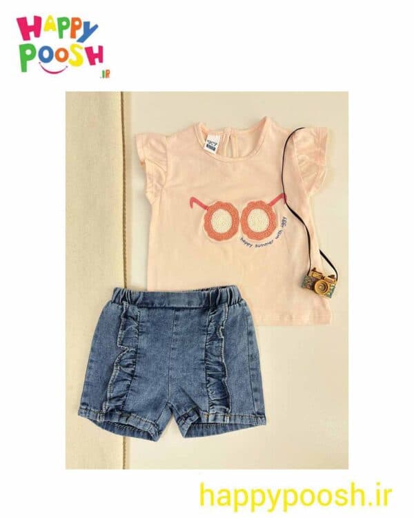 تیشرت شلوارک دخترانه برند iggy