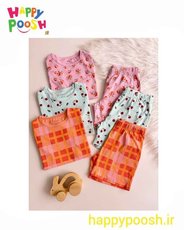 تیشرت شلوارک دخترانه برند name it