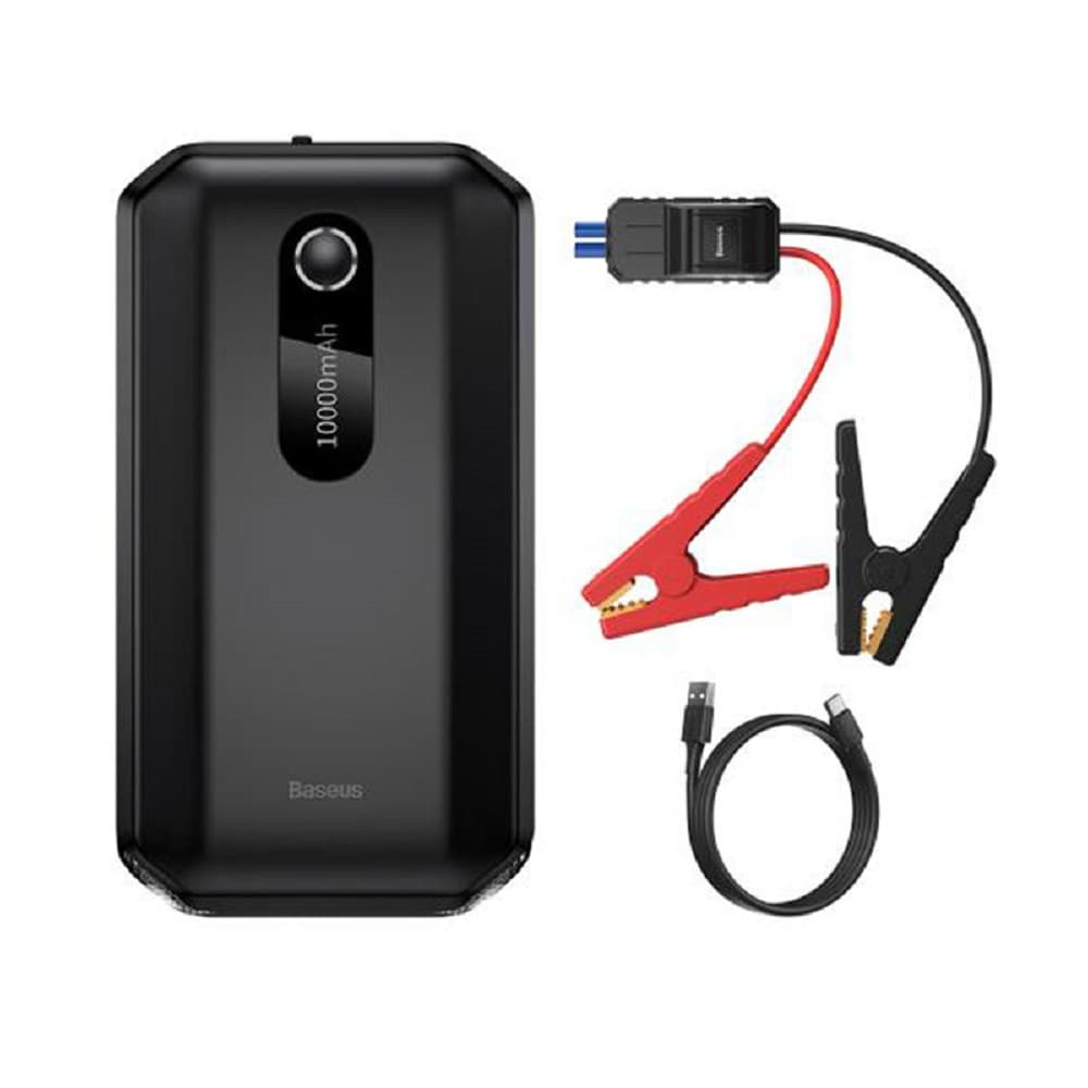 جامپ استارتر و پاوربانک خودرو بیسوس Baseus Super Energy Air Car Jump Starter CGNL020101 10000mAh