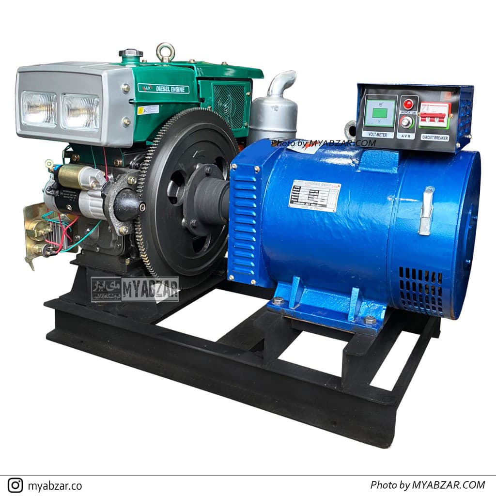 دیزل ژنراتور 12 کاوا (10 کیلو وات) با موتور چانگفا/ LUX