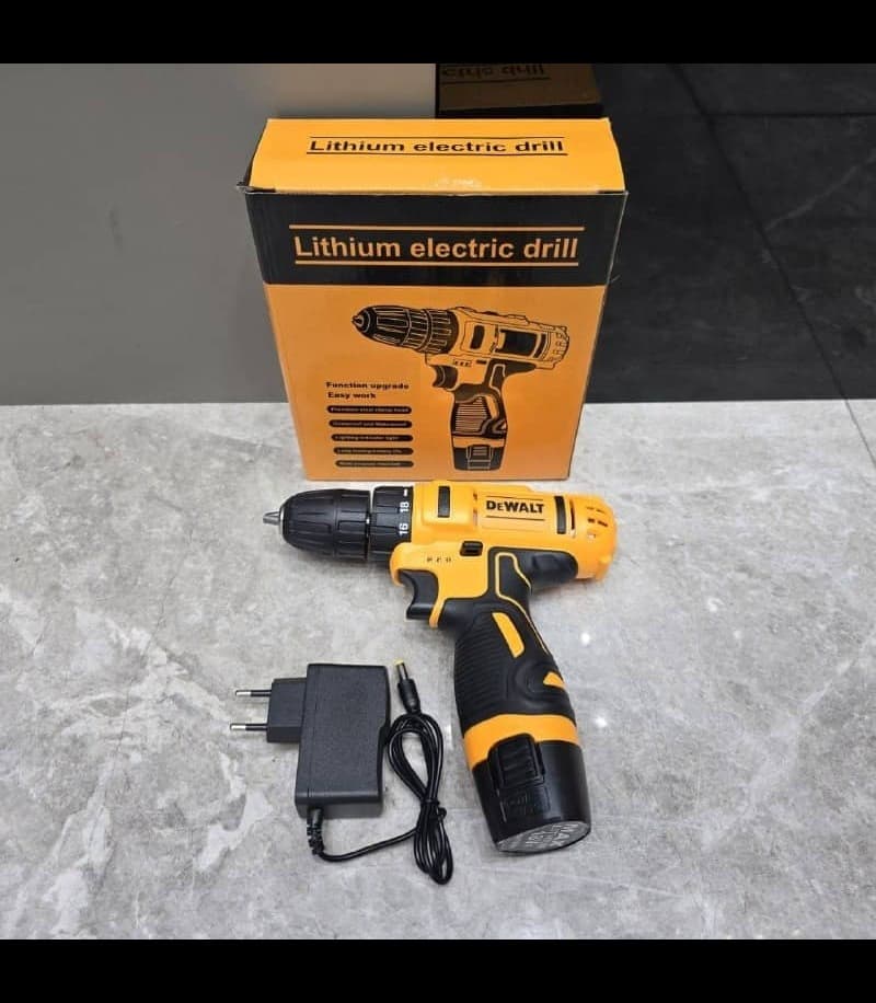 دریل شارژی ۱۸ ولت تک باتری طرح دیوالت مدل Dw01