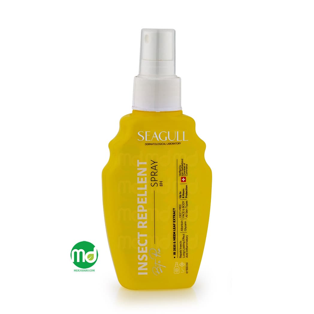 اسپری دفع کننده حشرات سی گل حاوی عصاره طبیعی چریش