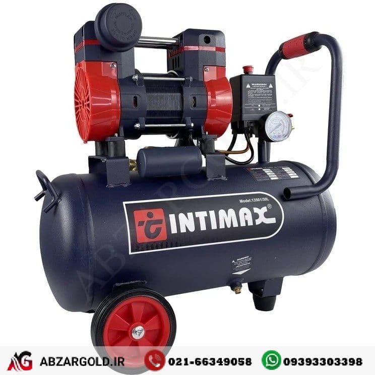 کمپرسور باد 30 لیتری سایلنت اینتیمکس مدل 13701