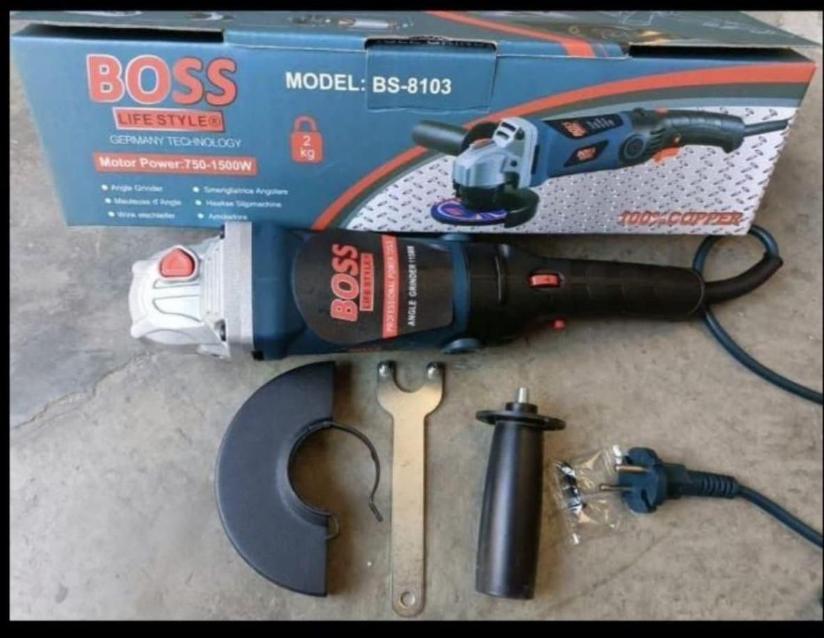 مینی فرز مینی سنگ دسته بلند دیمردار 1800 وات باس BOSS مدل BS-8103