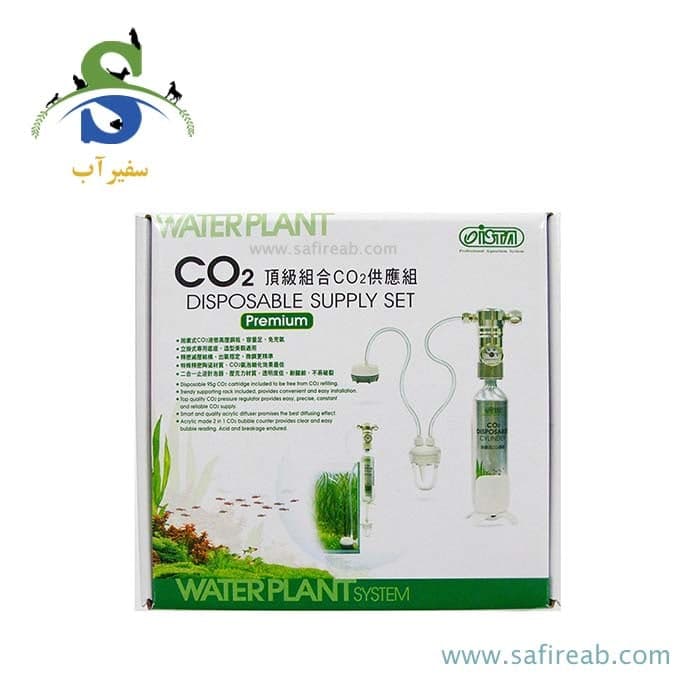 ست CO2 با کپسول یک بار مصرف با حباب شمار ایستا کد I-514