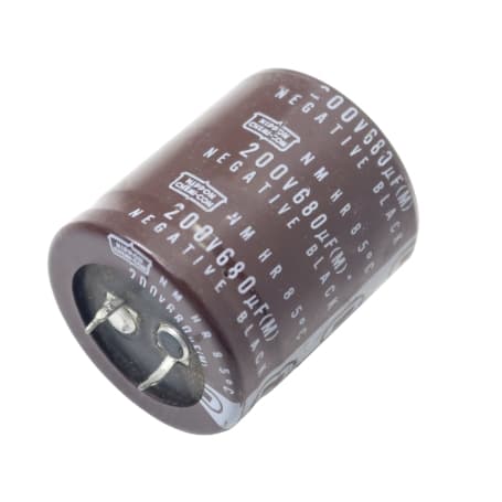 خازن الکترولیتی 680uF / 200V ژاپنی مارک NIPPON
