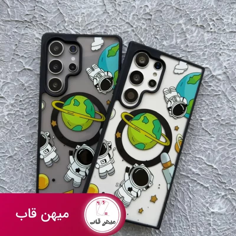 قاب سامسونگ فضانورد و سیاره مگ سیف دار - کد (۱۰۹۳۵۴)