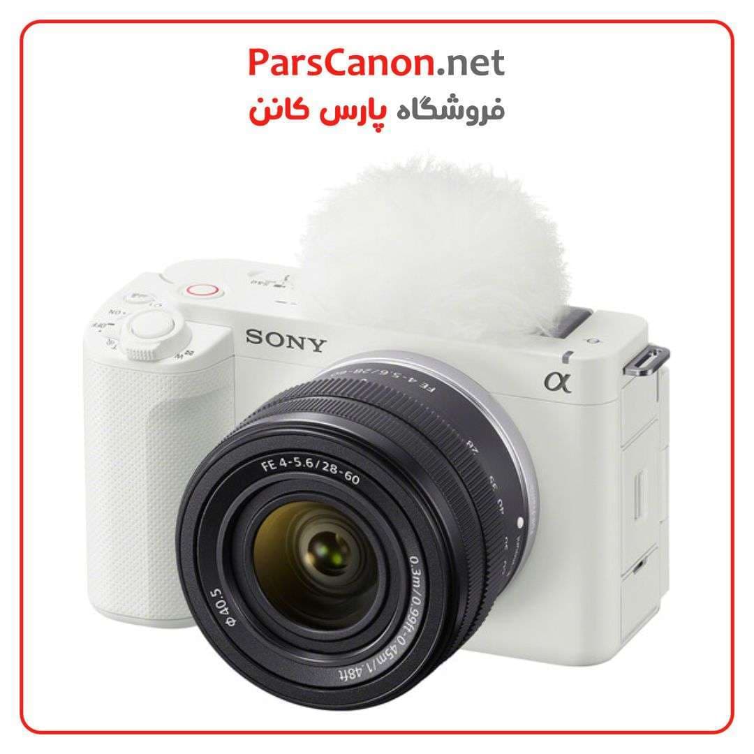 دوربین عکاسی سونی Sony ZV-E1 Mirrorless Camera with 28-60mm Lens (White)
