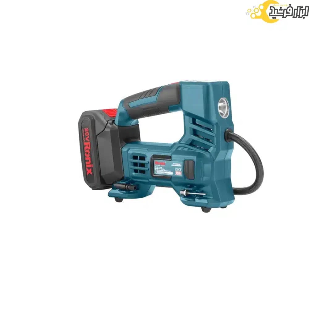 مینی کمپرسور شارژی رونیکس 20 ولت مدل 8605