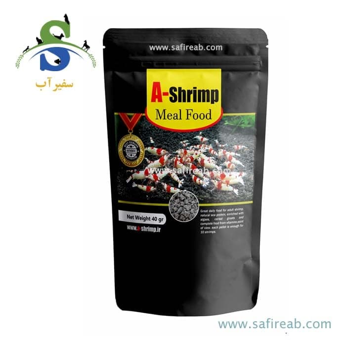 غذای میگو آب شیرین میل فود ای شریمپ