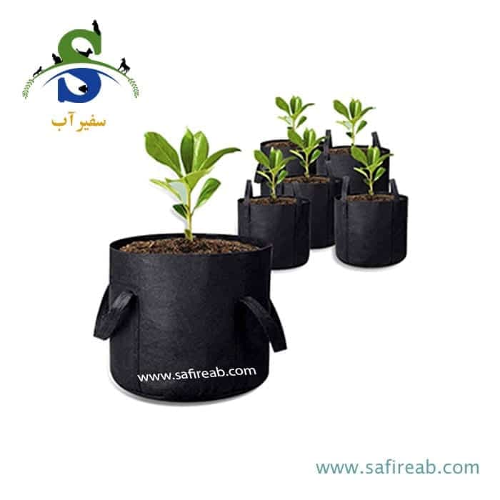 گلدان پارچه ای