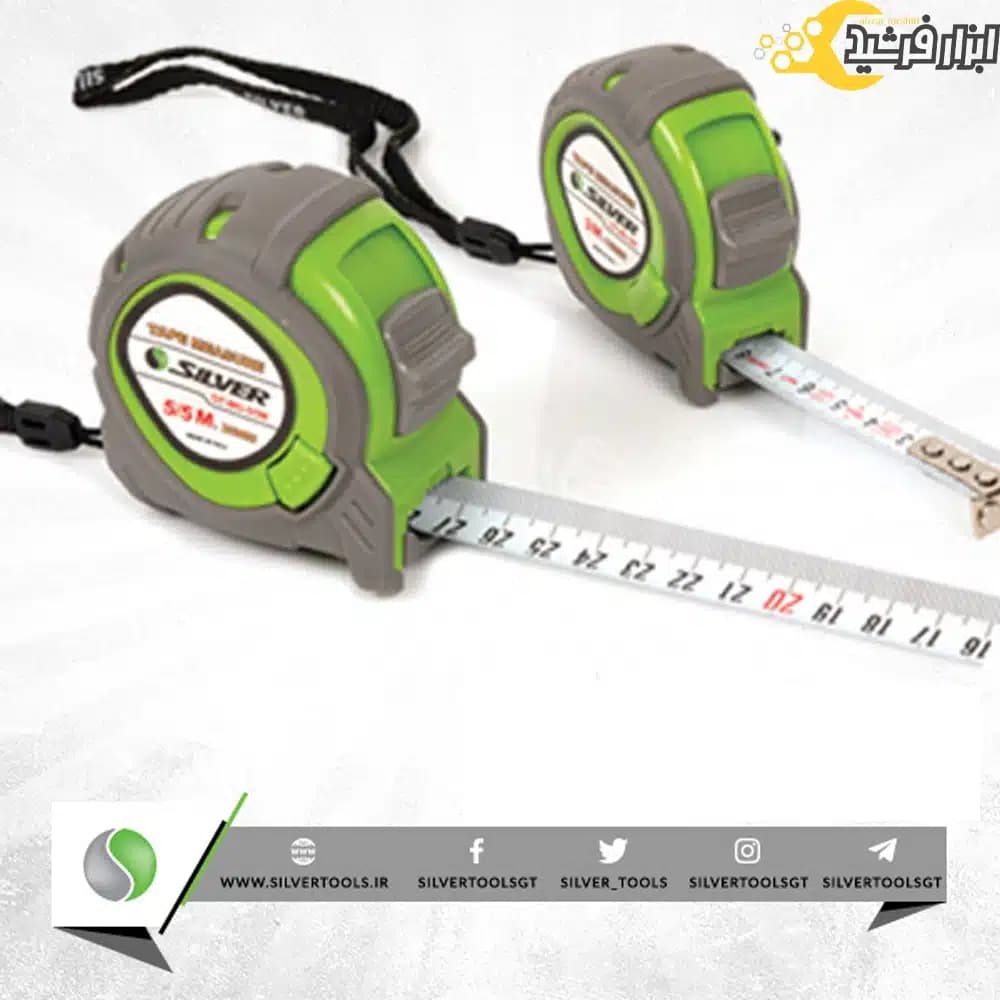 متر دستی سیلور سوپر نشکن حرفه ای