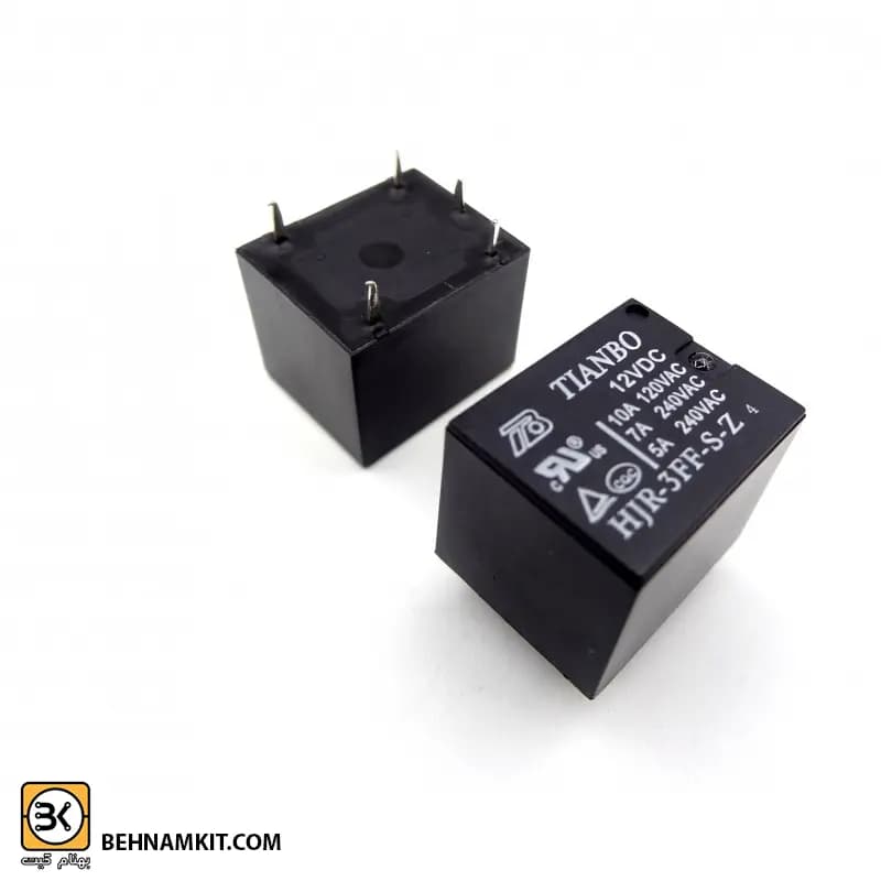 رله 12 ولت / 12V 7A مارك TIANBO