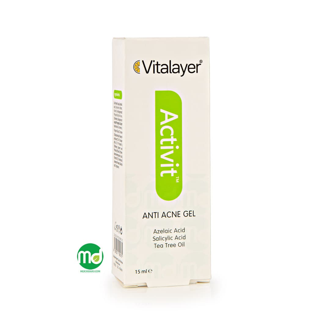 ژل ضد جوش ویتالیر مدل اکتیویت ویتالیر برای پوست چرب 15ml