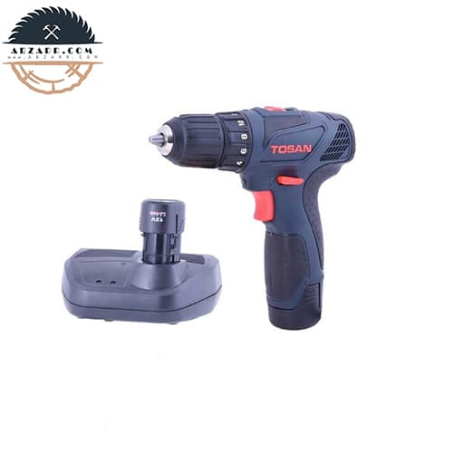 دریل پیچ گوشتی شارژی 12 ولت توسن مدل 9012SCX plus