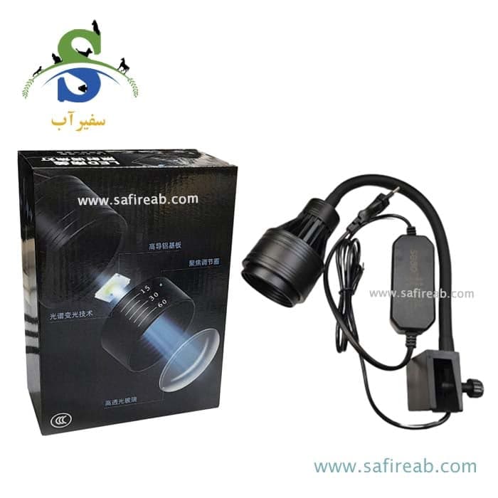 نور ال ای دی لنز دار قابل تنظیم SD-028LB سوبو