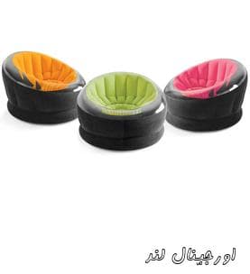 مبل بادی صدفی سه رنگ اینتکس کد 68582 intex