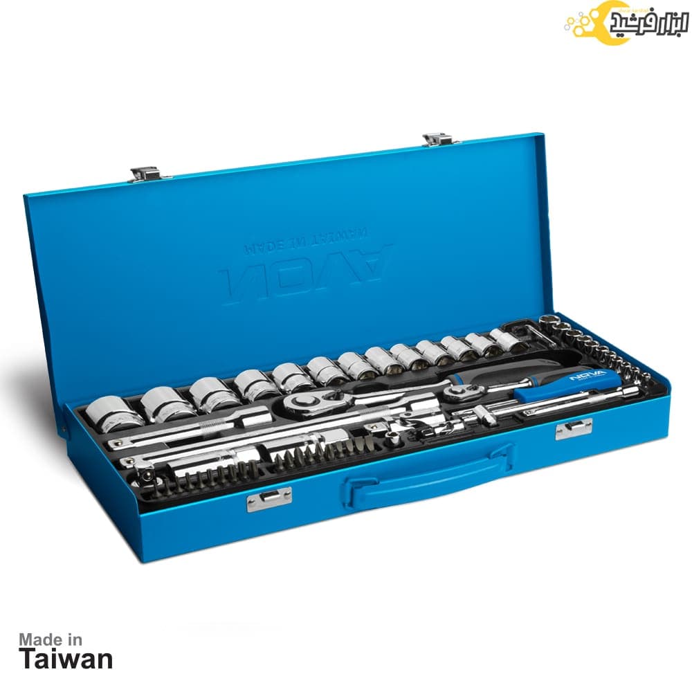 جعبه بکس 60 پارچه شش پر نووا NTS7016