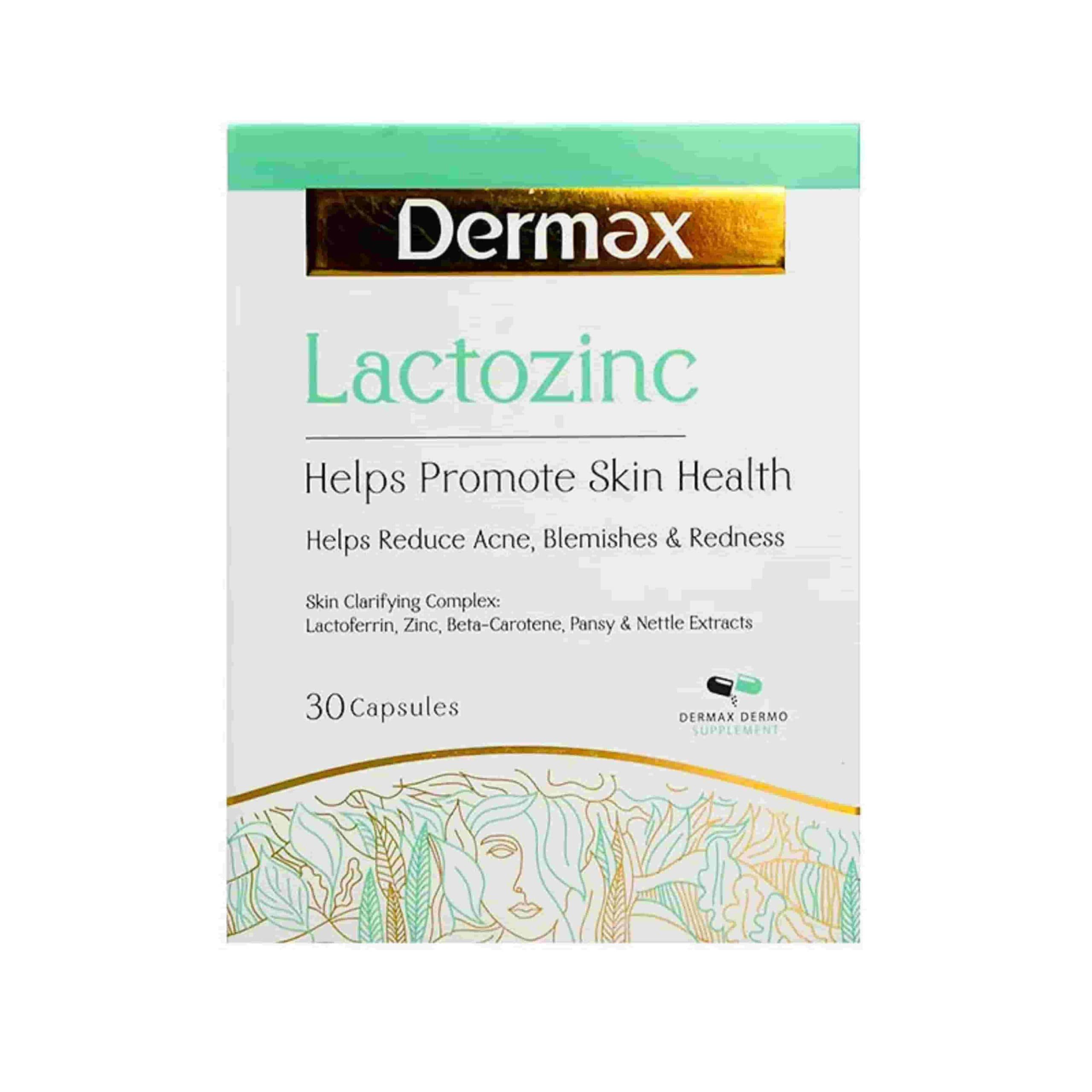 کپسول لاکتوزینک درمکس Dermax