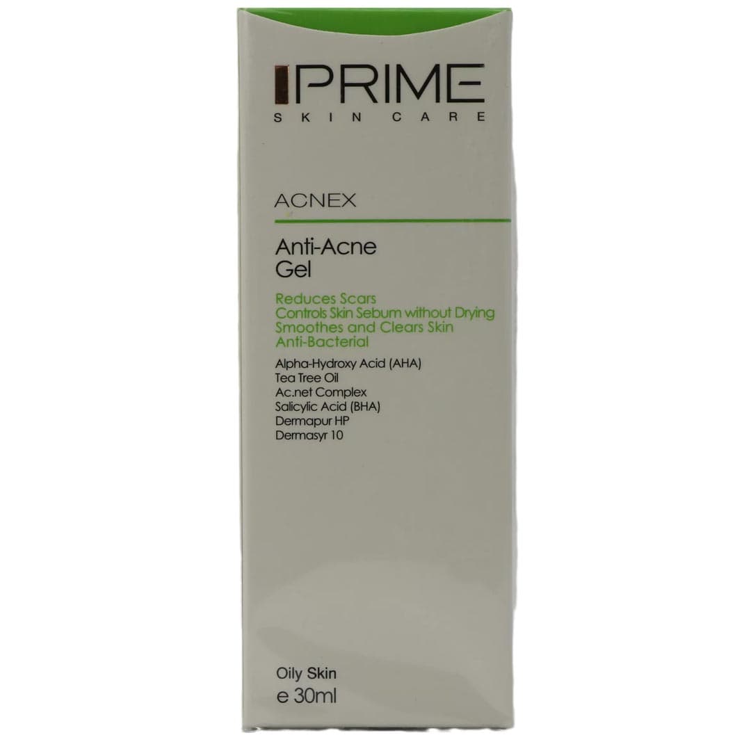 ژل پوست آکنه دار مناسب پوست های چرب و مستعد آکنه 30 میل پریم – آکنکس