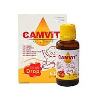 قطره کامویت های هلث | ویتامین آ د برای نوزادان از بدو تولد