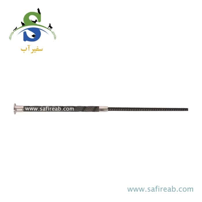 شلاق درساژ دسته فلزی سوارکاری