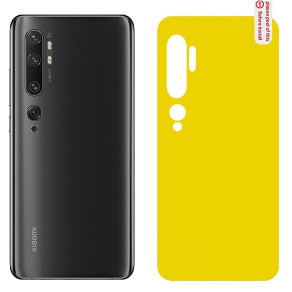 لیبل نانو پشت شیائومی Mi Note 10 Pro