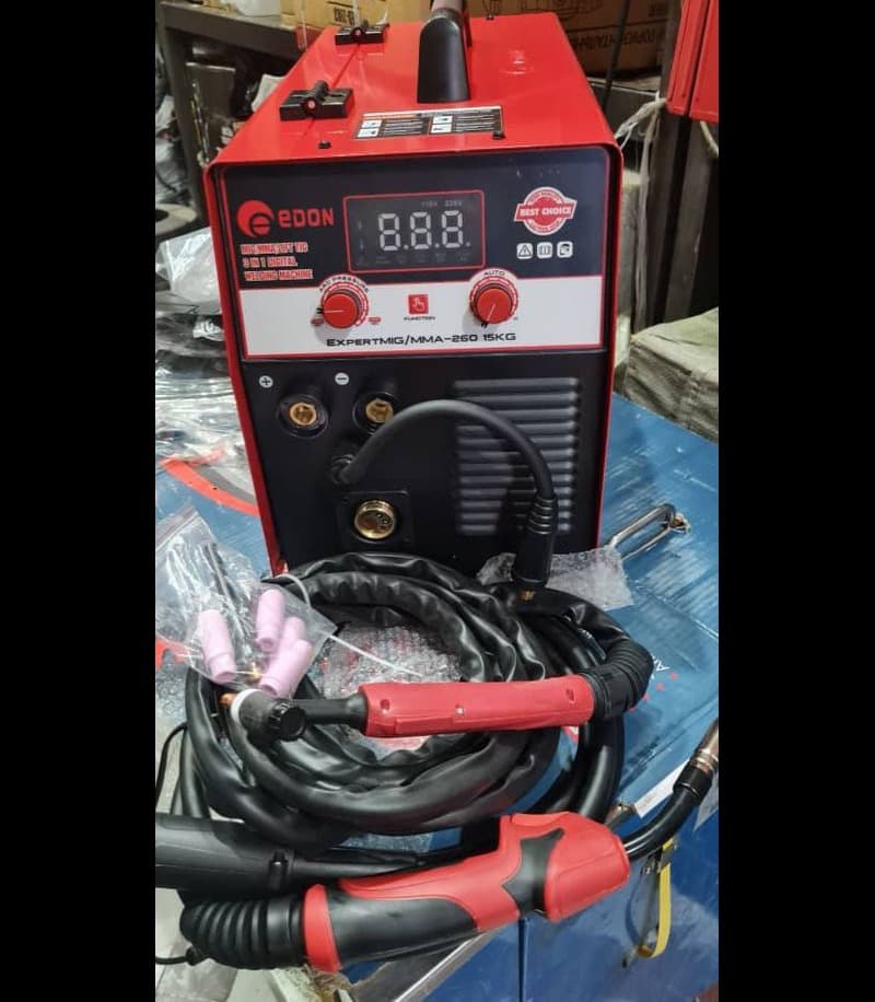 دستگاه جوش اینورتر CO2 260 آمپر جدید ادون edon مدل 260 MIG TIG