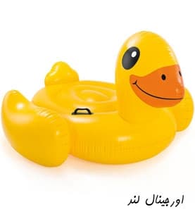 شناور بادی روی آب طرح اردک کوچک اینتکس کد 57556 intex