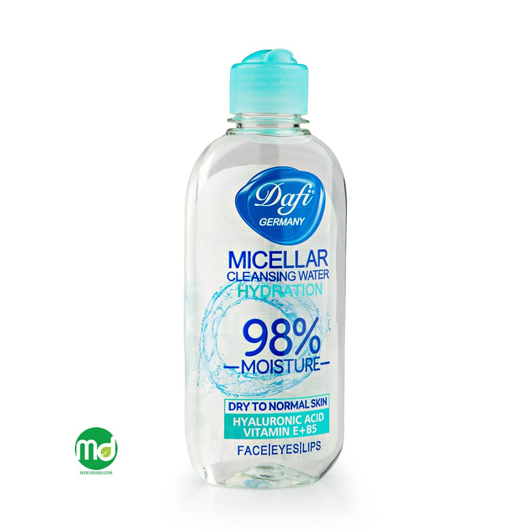 محلول پاک کننده آرایش برای پوست خشک تا معمولی میسلار دافی