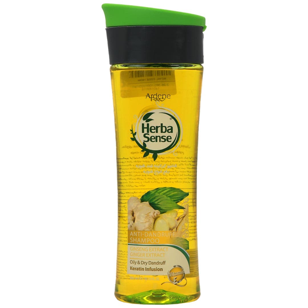 شامپو کراتینه ضد شوره هرباسنس آردن 300 میل