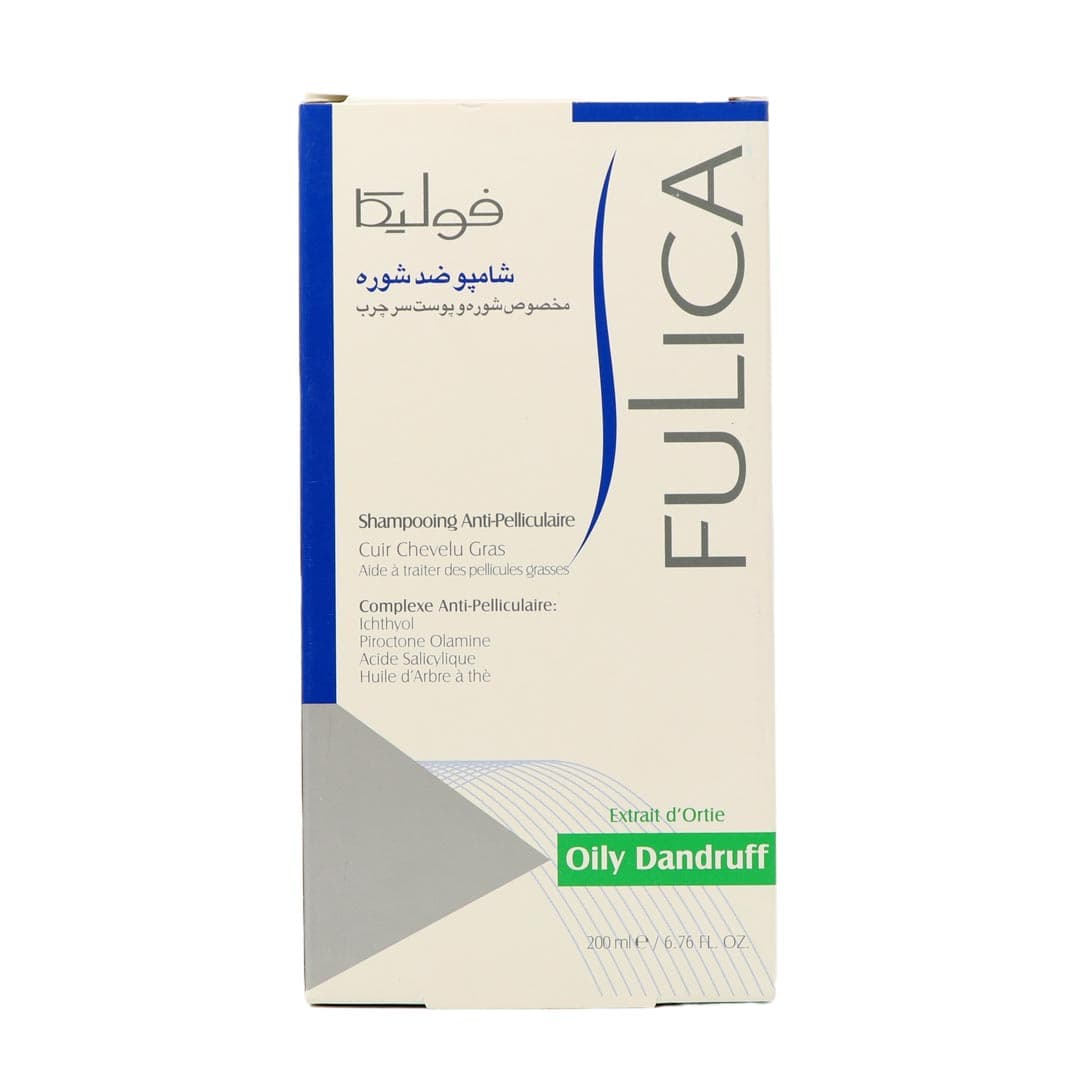شامپو ضد شوره چرب فولیکا حجم 200ml